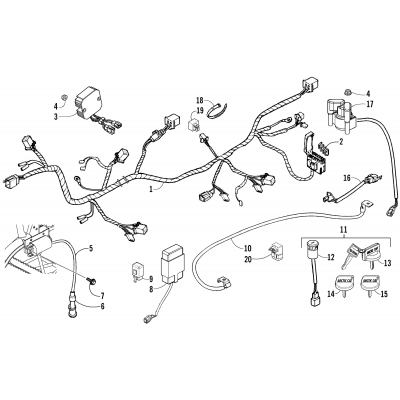 ELECTRICAL AND WIRING HARNESS ASSEMBLY