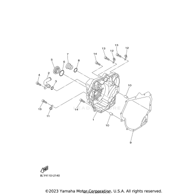 CRANKCASE COVER 1