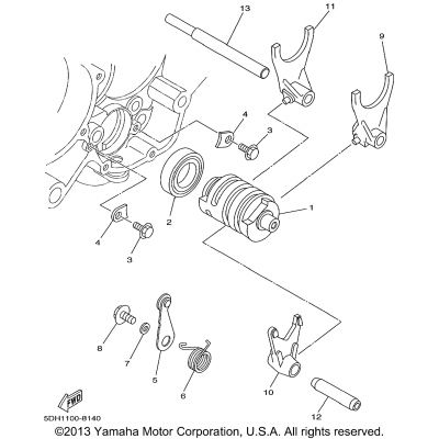 Shift Cam Fork