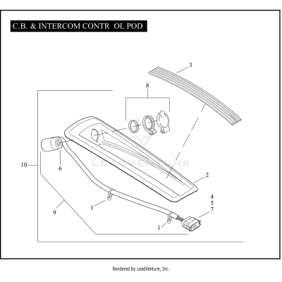 C.B. & INTERCOM CONTROL POD