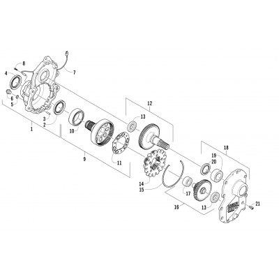 GEARCASE ASSEMBLY