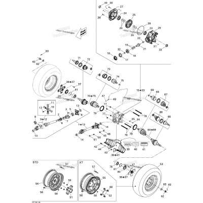 Drive System, Rear