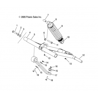 Torque Arm, Front (4997359735B12)