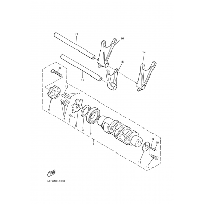 Shift Cam Fork