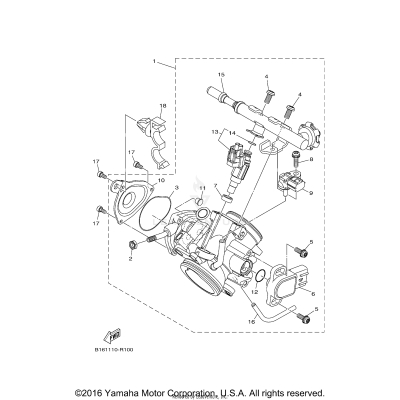 THROTTLE BODY ASSY 1