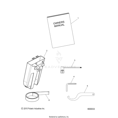 TOOLS, BELT HOLDER, TOOLS, and OWNERS MANUAL - S19EGK8PS ALL OPTIONS (600033)