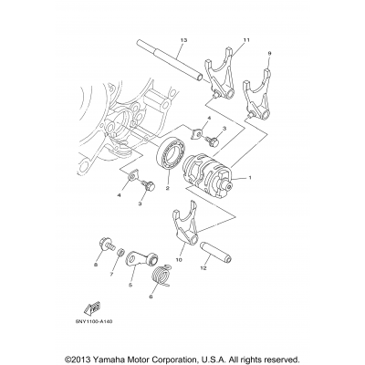 Shift Cam Fork