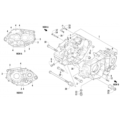 CRANKCASE ASSEMBLY