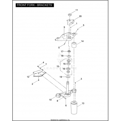 FRONT FORK - BRACKETS