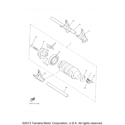 Shift Cam Fork