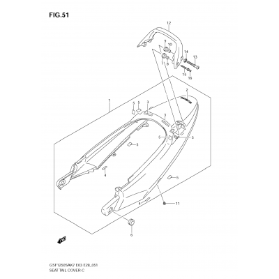 SEAT TAIL COVER