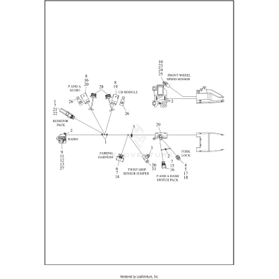 WIRING HARNESS, MAIN (2 OF 8)
