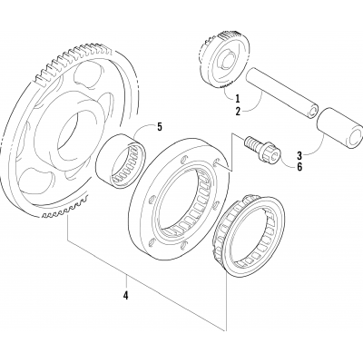 STARTER CLUTCH ASSEMBLY