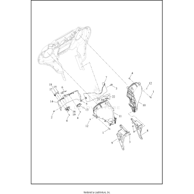 FAIRING, INNER (2 OF 2)