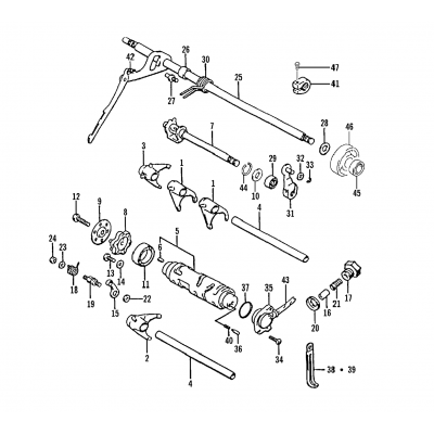 GEAR SHIFTING ASSEMBLY