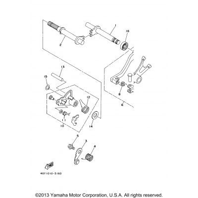 Shift Cam Fork