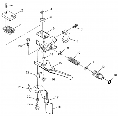 Master Cylinder 700 Xc