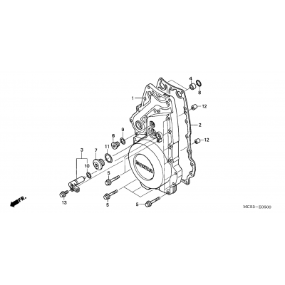 FRONT CRANKCASE COVER