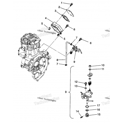 Oil Pump 6X6 350L W938739