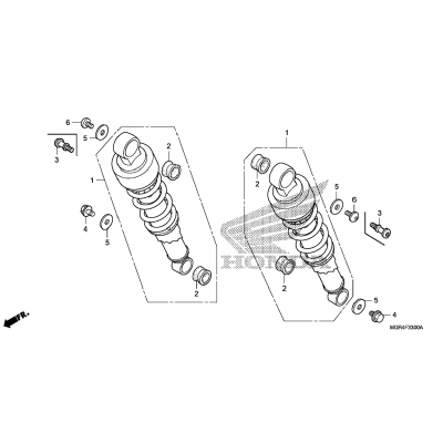 REAR SHOCK ABSORBER