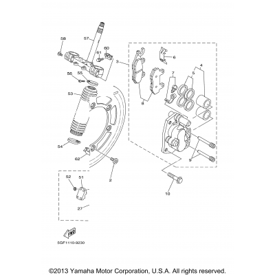 Front Brake Caliper