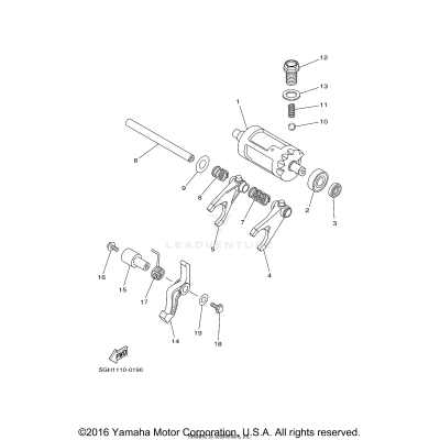 SHIFT CAM FORK