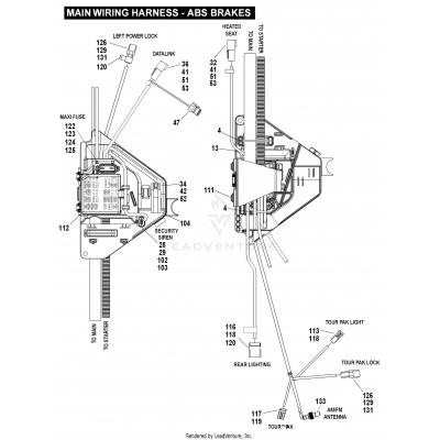 MAINWIRING HARNESS - ABS BRAKES (Part 4)