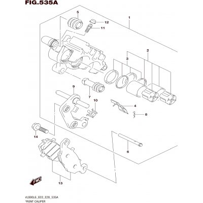 FRONT CALIPER