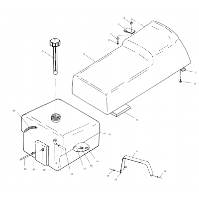 Seat & Gas Tank