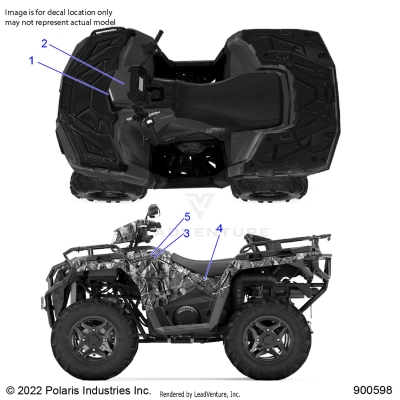 BODY, DECALS, GRAPHIC - A23SES57C9/F9/E9 (900598)