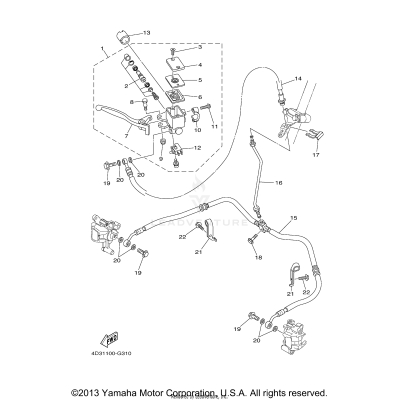 FRONT MASTER CYLINDER