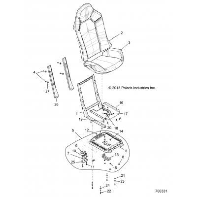 Body, Seat Asm. And Slider