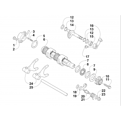 GEAR SHIFTING ASSEMBLY