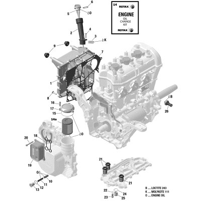 01- Rotax - Engine Lubrication - 900 ACE
