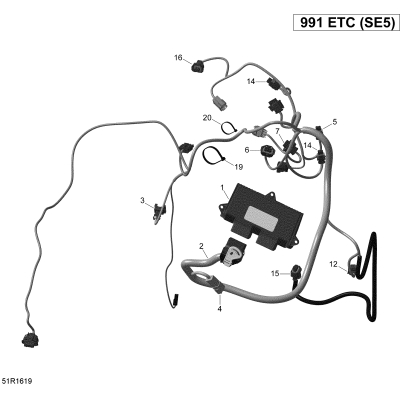 10- Engine Harness and Electronic Module