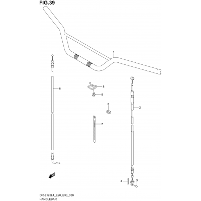 HANDLEBAR (DR-Z125LL4 E28)