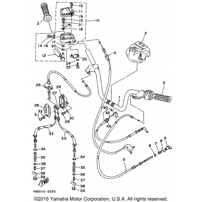 Steering Handle Cable