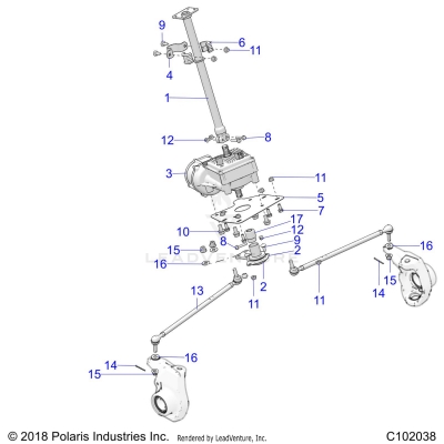 STEERING, EPS - A19SEA57F1/SEE57F1/SEE57F2 (C102038)