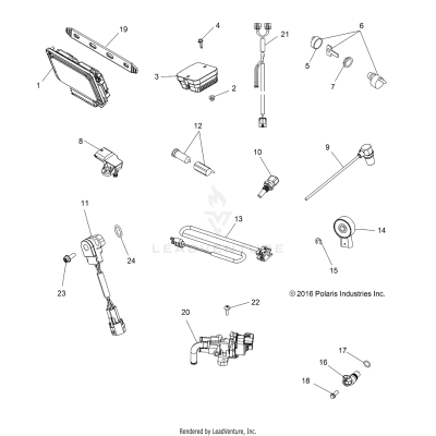 ELECTRICAL, SWITCHES, SENSORS, ECU and CONTROL MODULES - A19SYE95BV [101036]
