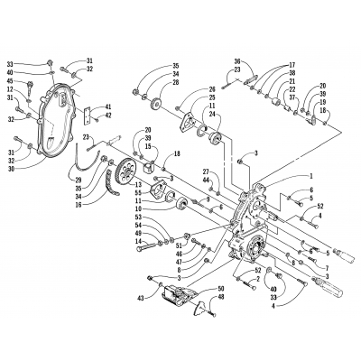 DRIVE/DROPCASE ASSEMBLY