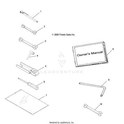 TOOL KIT - A06CD32AA/AB/AC (4999201699920169D09)