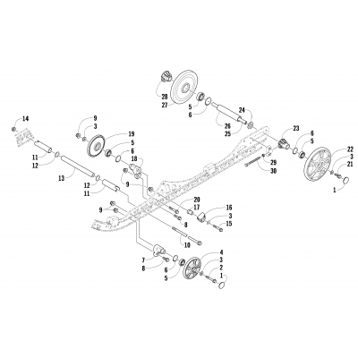 IDLER WHEEL ASSEMBLY