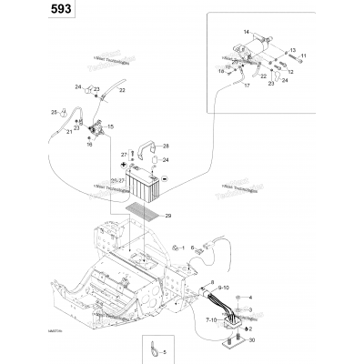 Electric Starter 600 Suv