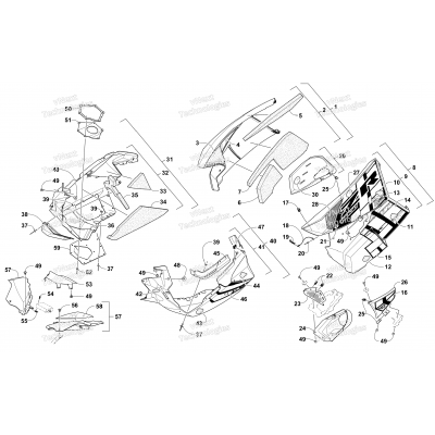 SKID PLATE AND SIDE PANEL ASSEMBLY