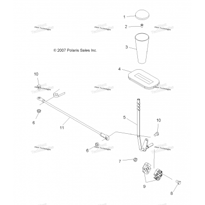 Drive Train, Gear Selector