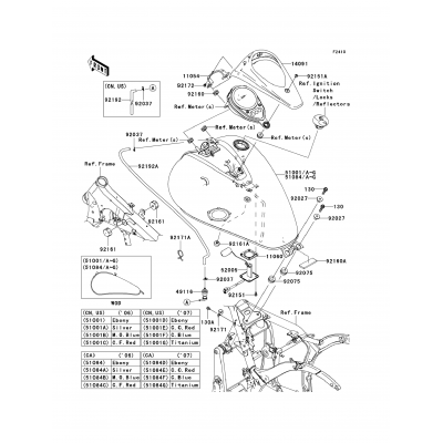 Fuel Tank(3/3)(B6F/B7F)