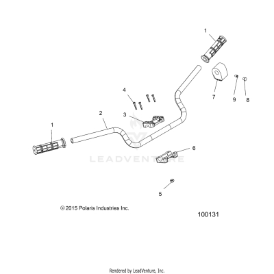 STEERING, HANDLEBAR and CONTROLS - A19SXN85A8 [100131]