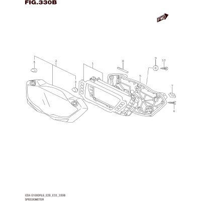 SPEEDOMETER (GSX-S1000FAL6 E28)