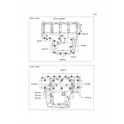 Crankcase Bolt Pattern