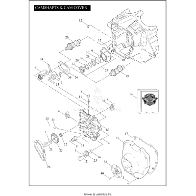 CAMSHAFTS & CAM COVER - TWIN CAM 88™